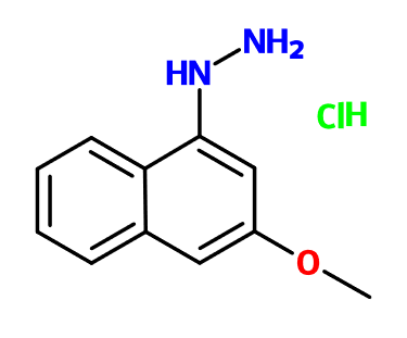 (image for) MC011958 (3-Methoxy-naphthalen-1-yl)-hydrazine HCl